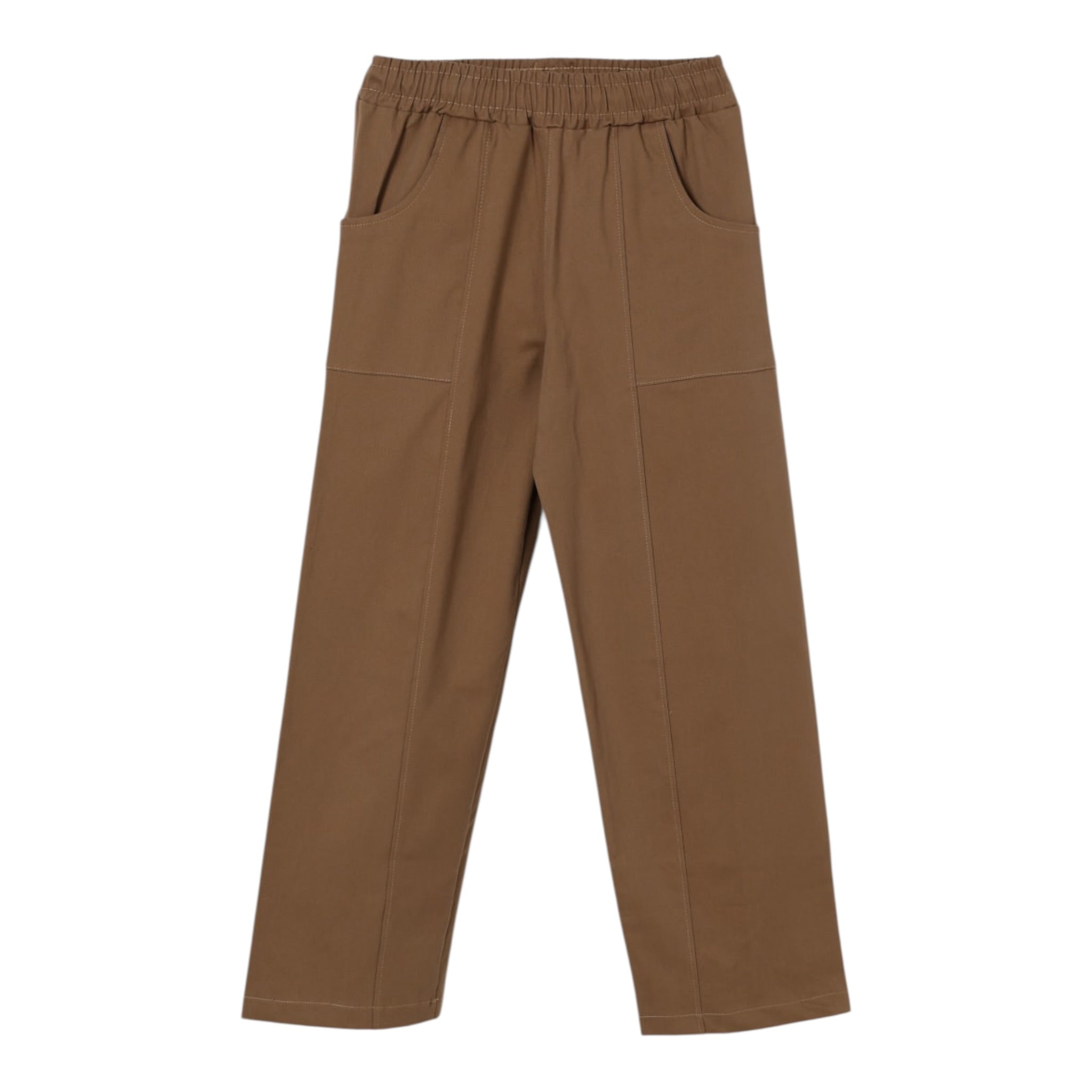 Disclaimer Pantalone Tuta tinta unita con Logo Cammello per Bambino 25IDK58656 CAMMELLO DISCLAIMER 