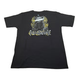 Disclaimer T-Shirt Girocollo tinta unita con Logo Nero per Bambino 25IDK58677 NERO DISCLAIMER 