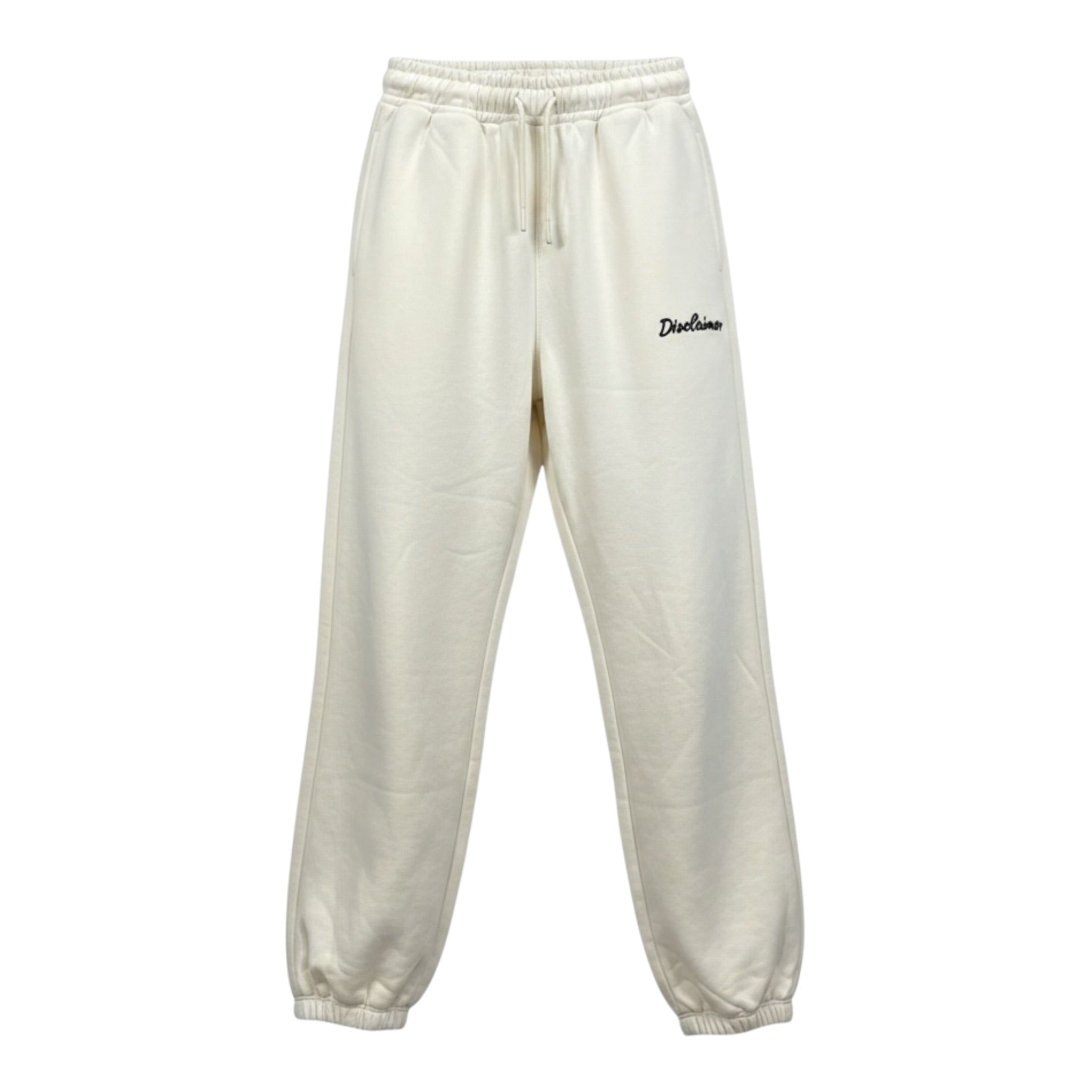 Disclaimer Pantalone Tuta tinta unita con Logo Panna per Bambino 25IDK58731X PANNA DISCLAIMER 