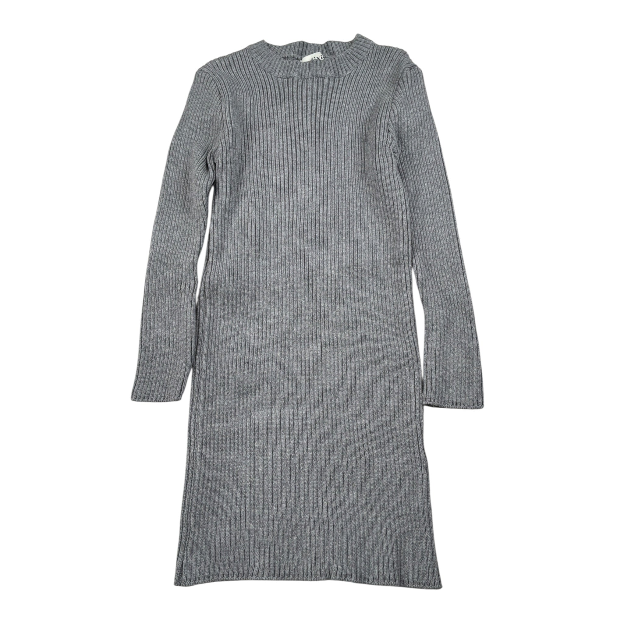Dixie Abito Manica Lunga tinta unita Grigio per Bambina AB43230G79 GRIGIO DIXIE 