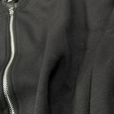 Dixie Felpa tinta unita con Zip Nero per Bambina LG31172G79 NERO DIXIE 