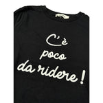 Dixie Shirt tinta unita con Stampa Nero per Bambina ML56030G79X NERO DIXIE 