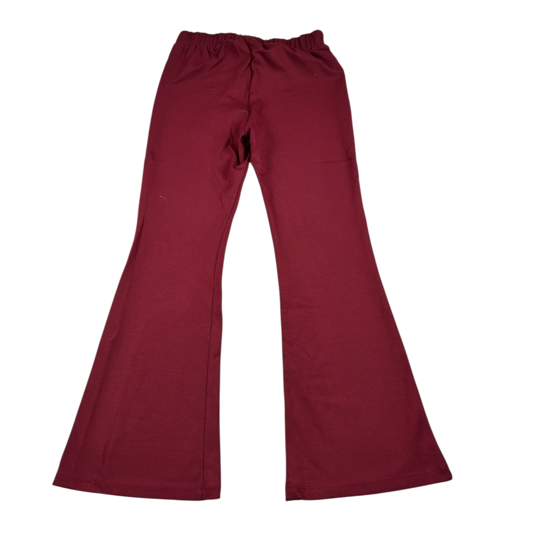 Dixie Pantalone tinta unita Modello Zampa Rosso per Bambina PE10172G79 ROSSO DIXIE 