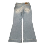 Dixie Jeans tinta unita Modello A Zampa Azzurro per Bambina PHB8012G64 AZZURRO DIXIE 