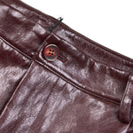 Dixie Short In Ecopelle tinta unita Bordeaux per Bambina RB09200G79 BORDEAUX DIXIE 