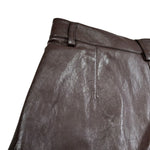 Dixie Short In Ecopelle tinta unita Marrone per Bambina RB09200G79XX MARRONE DIXIE 