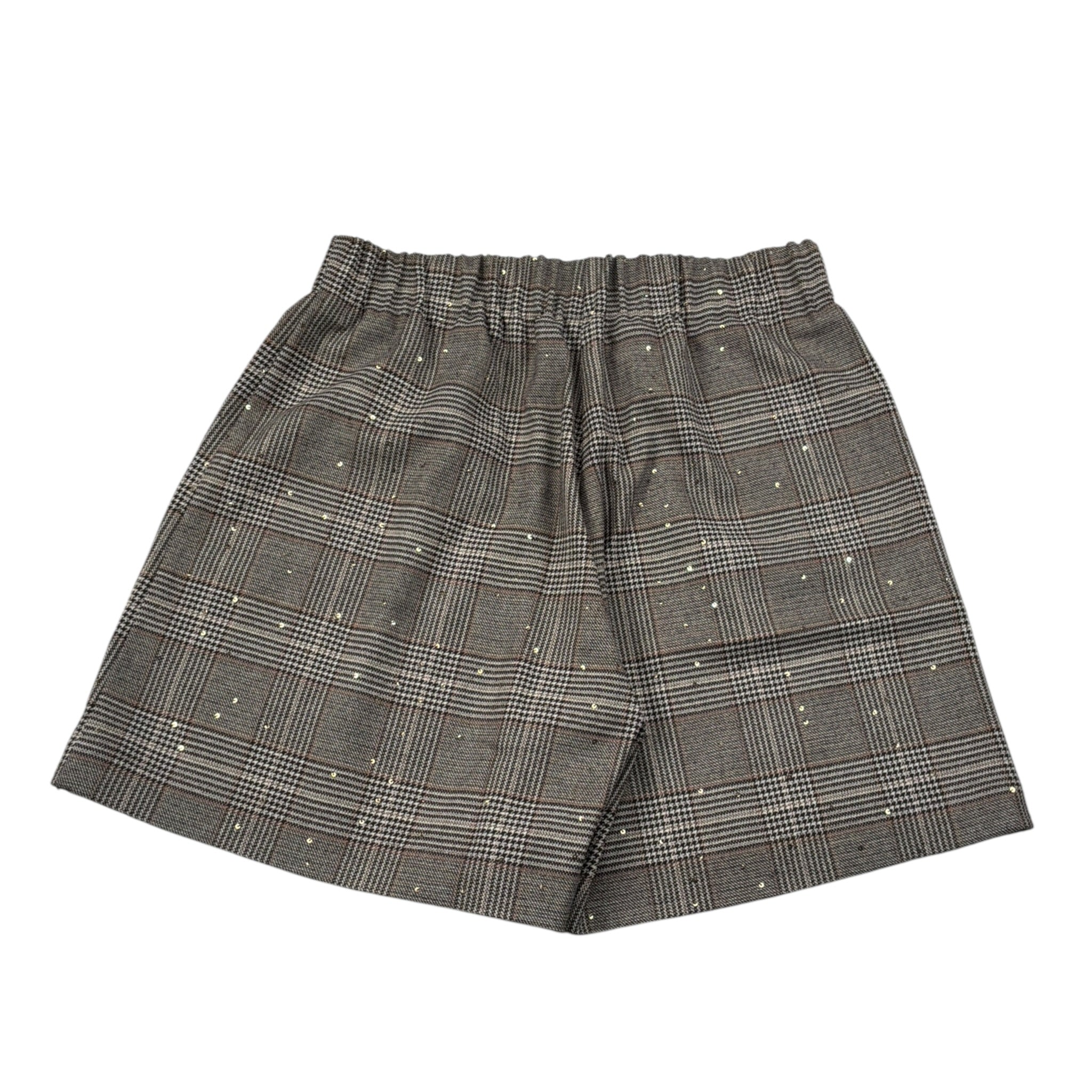 Dkny Short Stampa Fantasia con Elastico In Vita Marrone per Bambina VICOLO MARRONE DKNY 