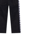 Dolce & Gabbana Jeans tinta unita con Profili In Contrasto Blu per Bambino L44P51LDC41 BLU DOLCE & GABBANA 
