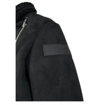 Dondup Montone tinta unita con Zip Nero per Bambino DFGB019 NERO DONDUP 
