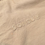 Dondup Camicia tinta unita con Colletto Coreano Beige per Bambino DMCA82 BEIGE DONDUP 