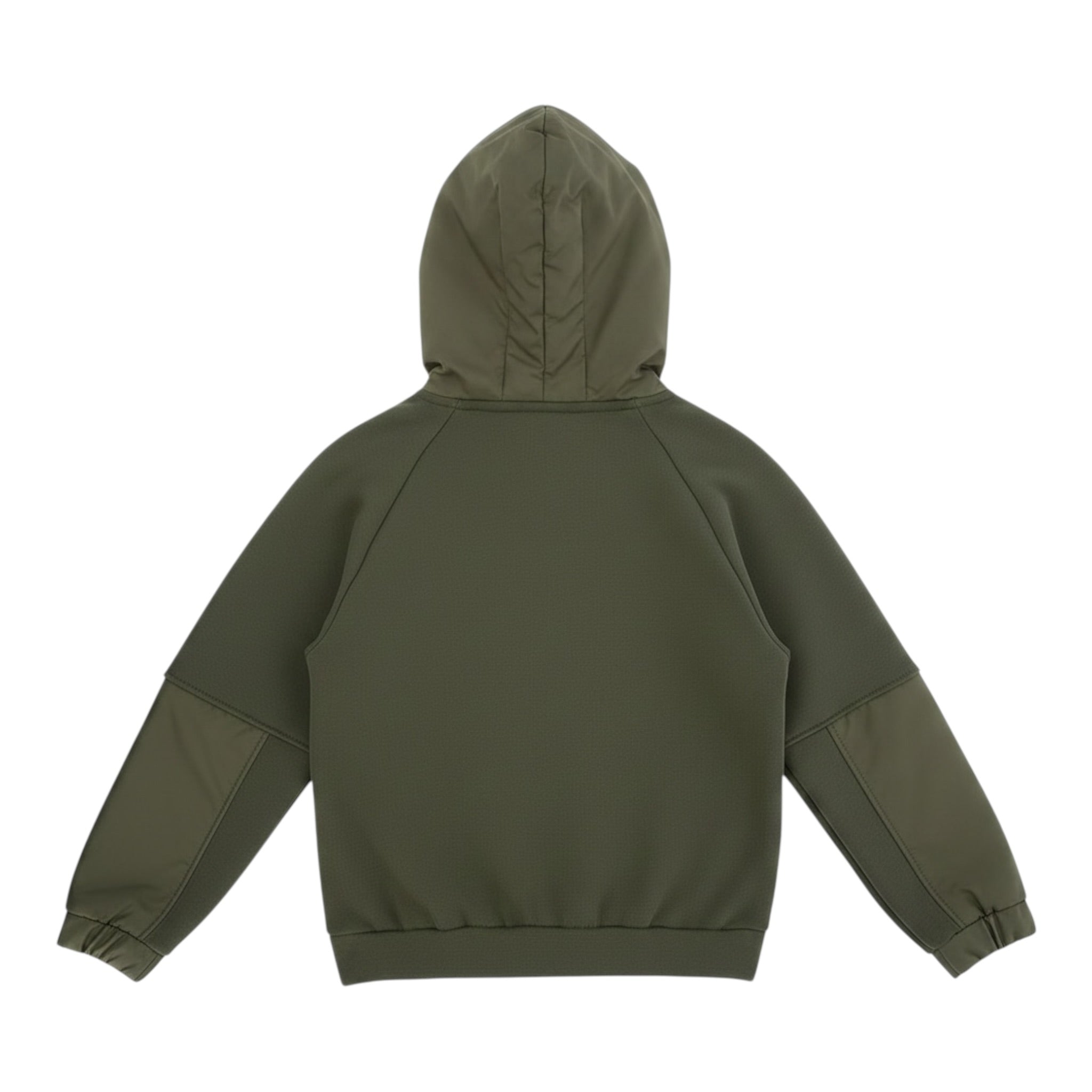 Dondup Felpa tinta unita con Cappuccio Verde per Bambino DMFE024 VERDE DONDUP 