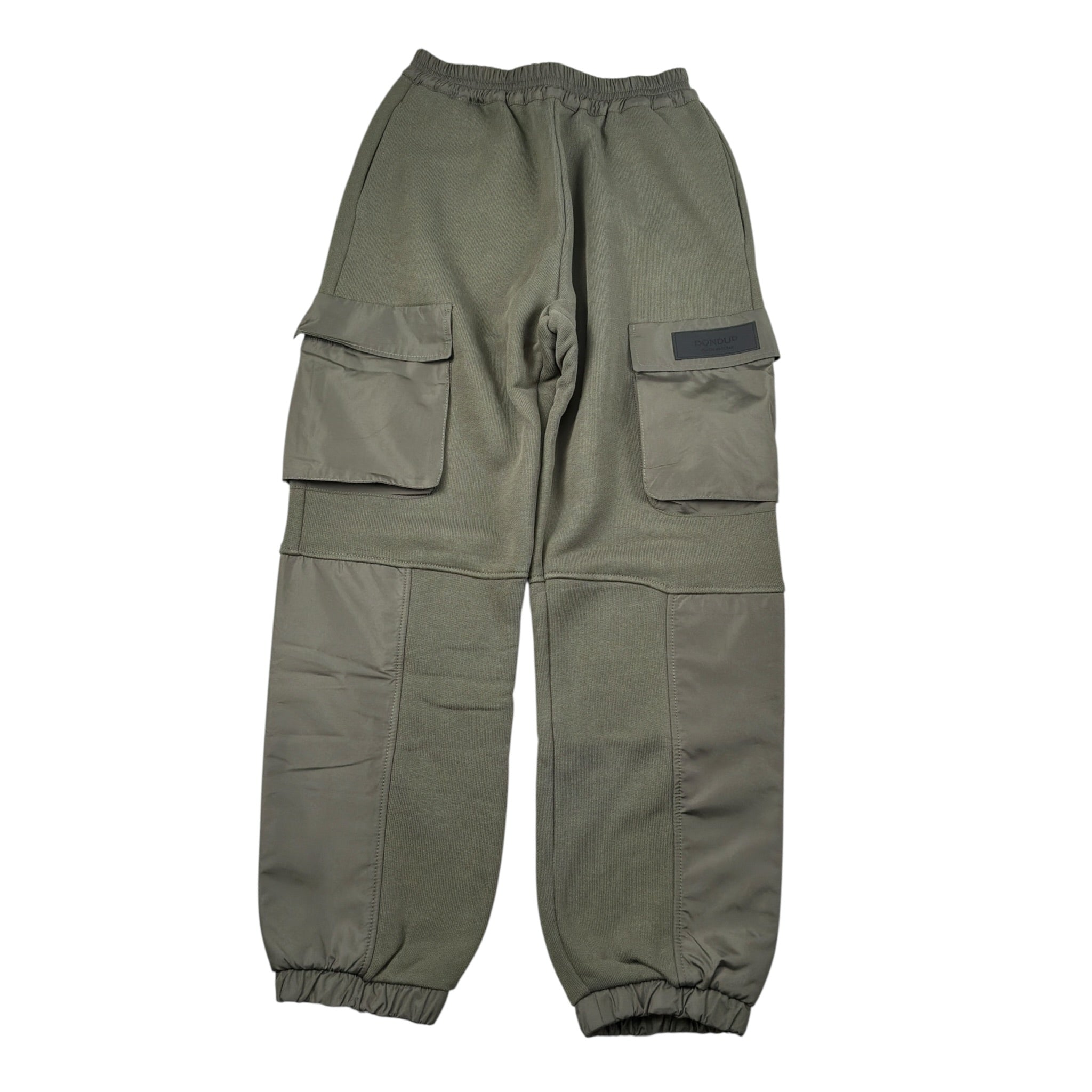 Dondup Pantalone Modello Tuta tinta unita con Elastico In Vita Verde per Bambino DMPA141 VERDE DONDUP 