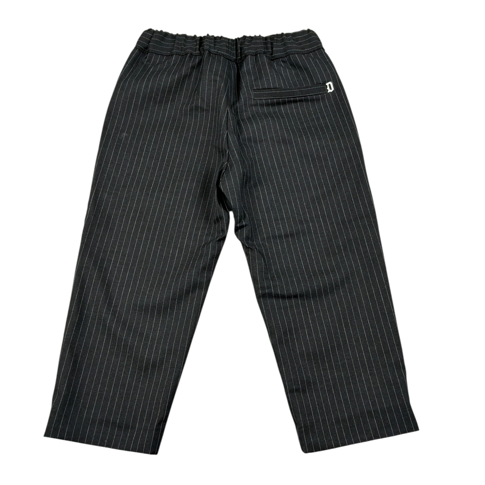 Dondup Pantalone tinta unita con Elastico In Vita Nero per Neonato DMPA143N NERO DONDUP 