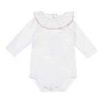 Dou Dou Body Manica Lunga tinta unita Bianco per Neonata DTA020 BIANCO DOU DOU 