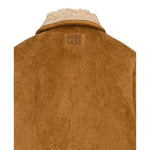 Dou Dou Giubbino In Camoscio Modello Montone Cammello per Bambino DV2A23 CAMMELLO DOU DOU 