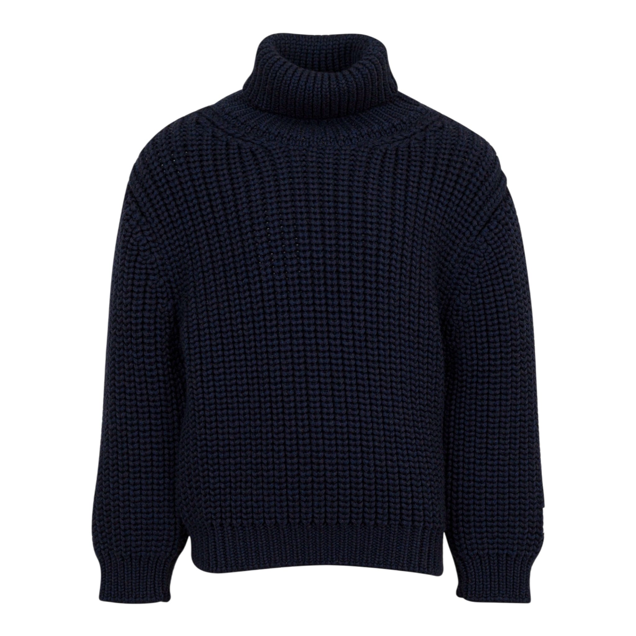 Dou Dou Maglia Collo Alto tinta unita Blu per Bambino DV9P00 BLU DOU DOU 