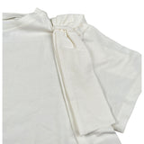 Dou Dou T-Shirt Girocollo tinta unita Bianco per Bambina DW8A41 BIANCO DOU DOU 