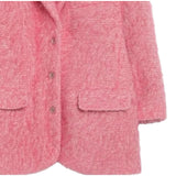 Dou Dou Cappotto tinta unita Rosa per Bambina DX2A04E0236 ROSA DOU DOU 
