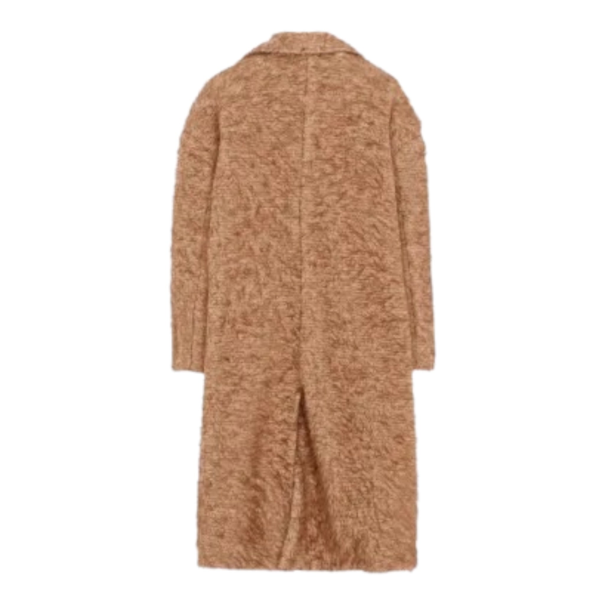 Dou Dou Cappotto tinta unita Marrone per Bambina DX2A50E0236 MARRONE DOU DOU 