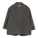 Dou Dou Cappotto tinta unita Grigio per Bambino DX2P44 GRIGIO DOU DOU 