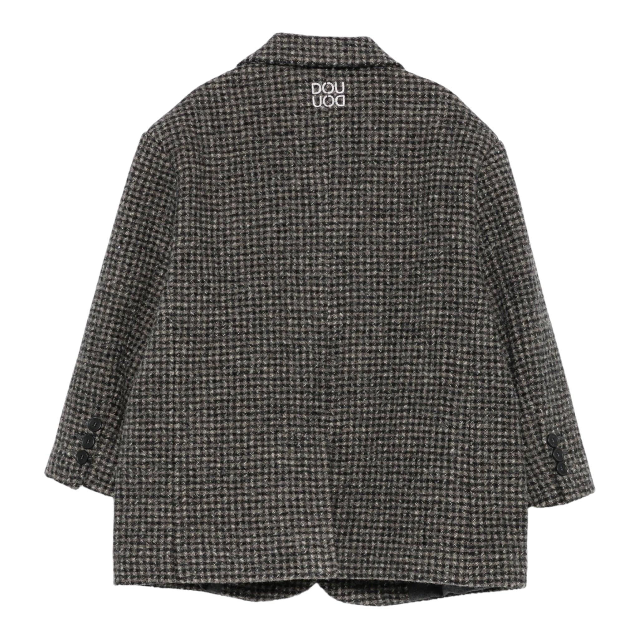 Dou Dou Cappotto tinta unita Grigio per Bambino DX2P44 GRIGIO DOU DOU 