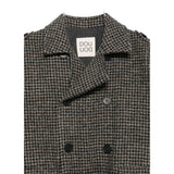 Dou Dou Cappotto Doppiopetto tinta unita Marrone per Bambina DX2P50 MARRONE DOU DOU 