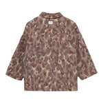 Dou Dou Giubbino tinta unita con Fantasia Militare Marrone per Bambino DX2Q27 MARRONE DOU DOU 