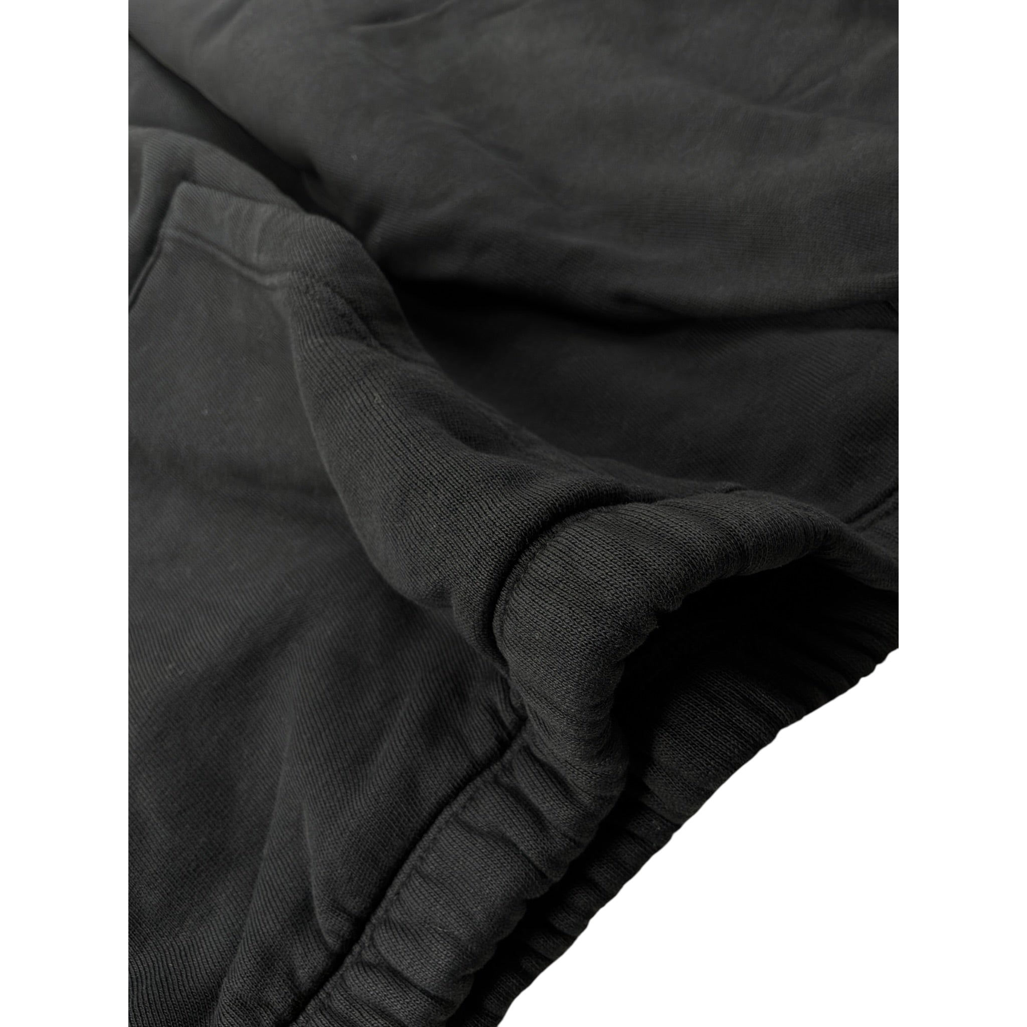 Dou Dou Felpa tinta unita con Cappuccio Nero per Bambina DX4P10 NERO DOU DOU 
