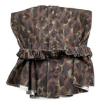 Dou Dou Top Stampa Fantasia con Cinturino Marrone per Bambina DX5A22 MARRONE DOU DOU 