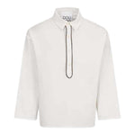 Dou Dou Camicie tinta unita con Logo Bianco per Bambina DX5P00 BIANCO DOU DOU 
