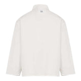 Dou Dou Camicie tinta unita con Logo Bianco per Bambina DX5P00 BIANCO DOU DOU 
