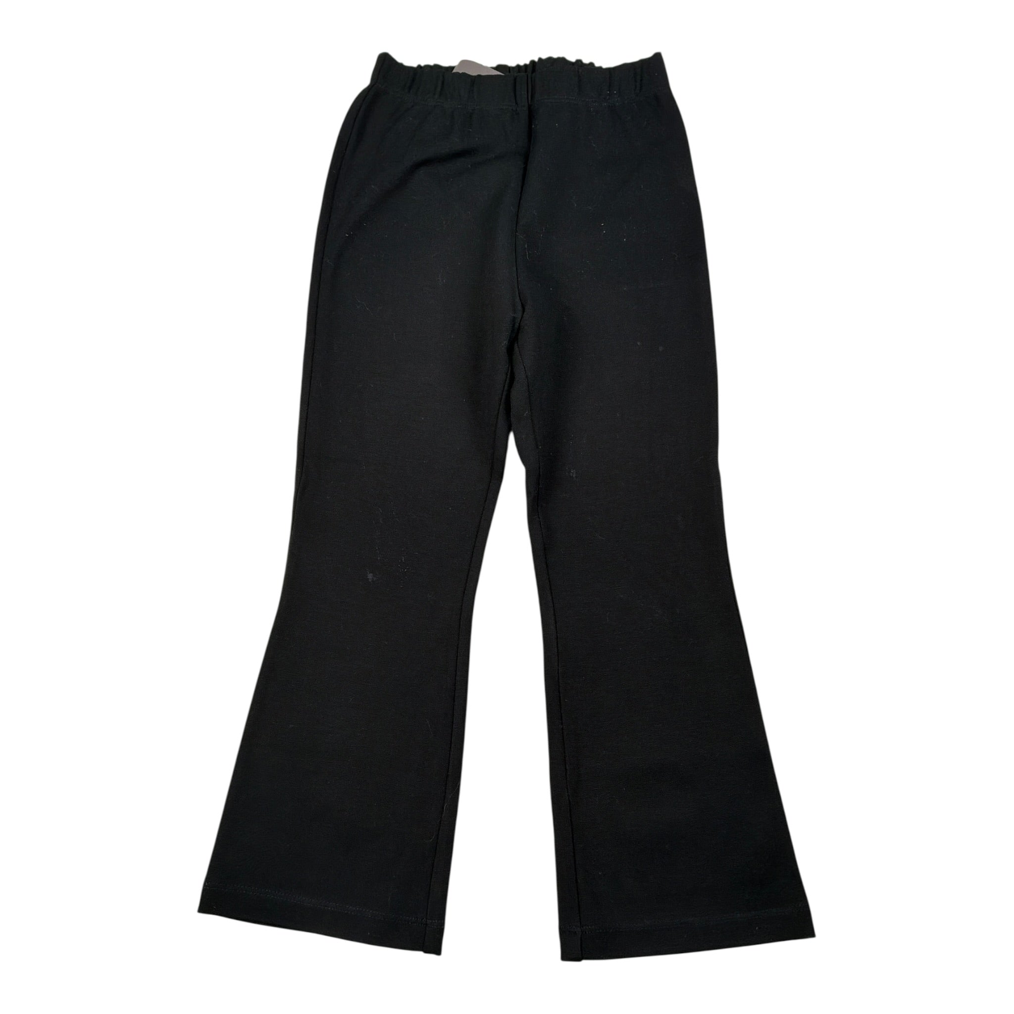 Dou Dou Pantalone tinta unita Modello A Zampa Nero per Bambina DX6A11J0371 NERO DOU DOU 