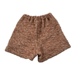 Dou Dou Short tinta unita con Applicazioni Marrone per Bambina DX6A79E0236 MARRONE DOU DOU 