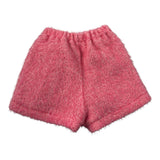 Dou Dou Short tinta unita con Fiori Rosa per Bambina DX6A79X ROSA DOU DOU 