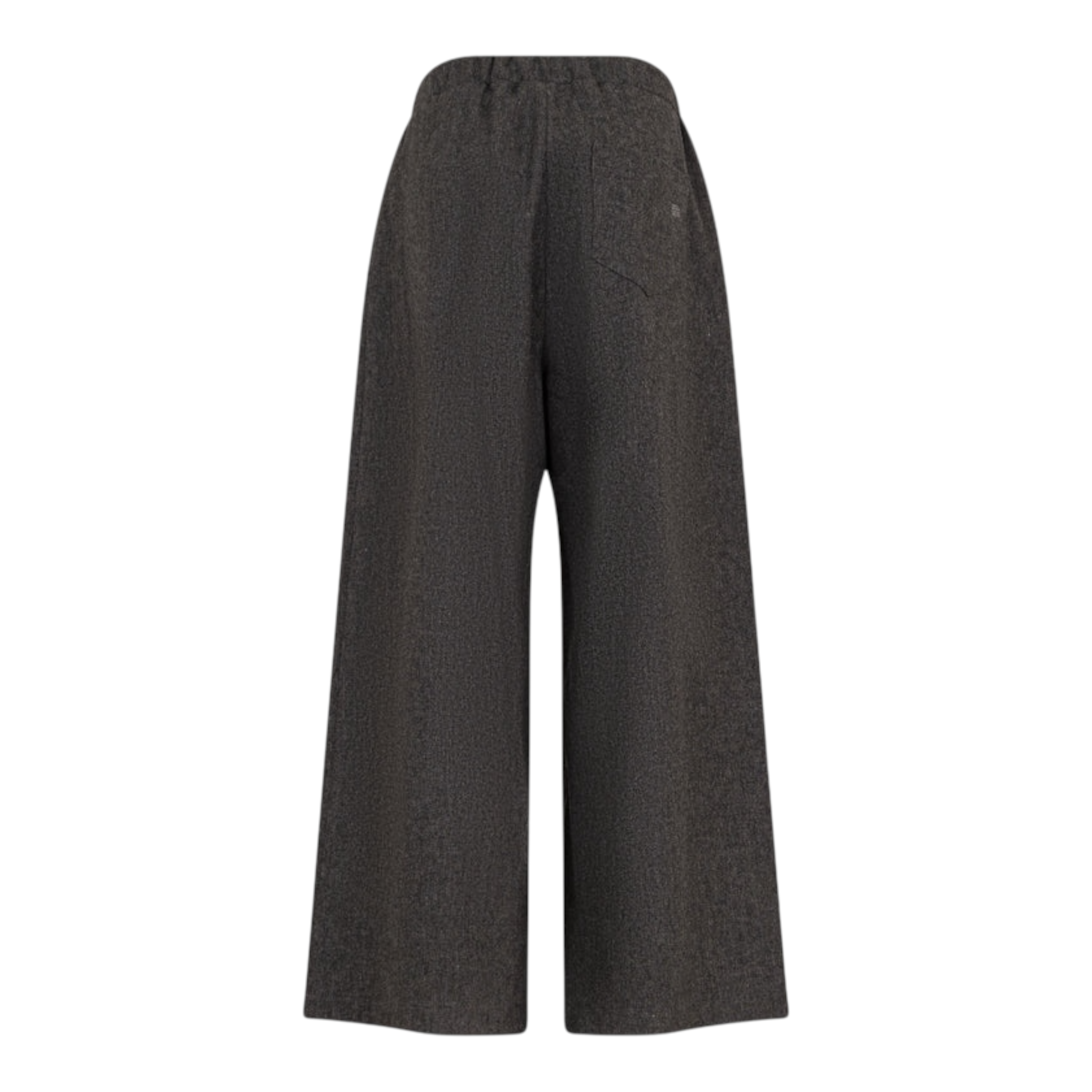 Dou Dou Pantalone tinta unita con Elastico In Vita Grigio per Bambina DX6A90 GRIGIO DOU DOU 