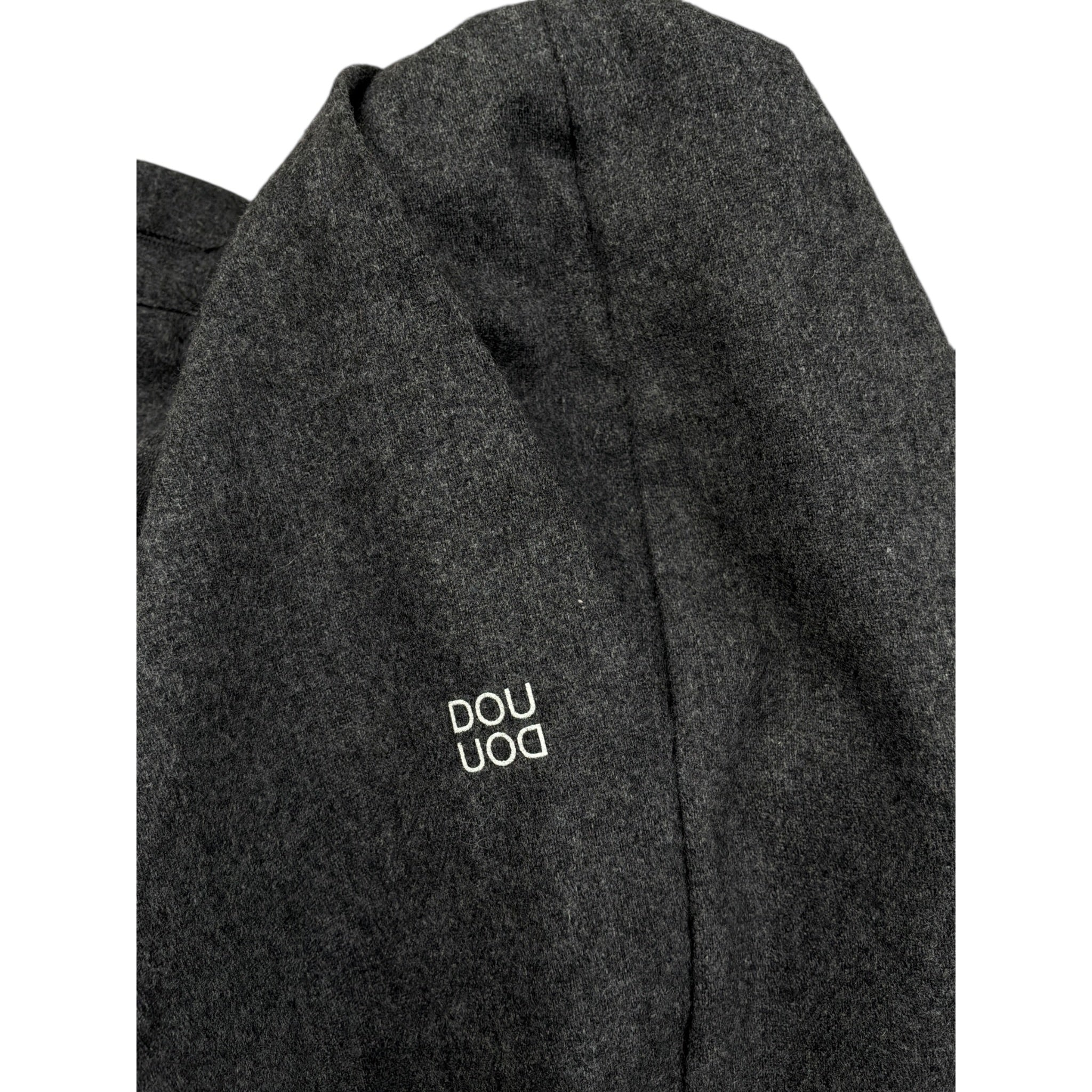 Dou Dou Pantalone tinta unita con Elastico In Vita Grigio per Bambina DX6P11 GRIGIO DOU DOU 
