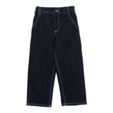 Dou Dou Jeans tinta unita Modello Palazzo Blu per Bambina DX6P30X BLU DOU DOU 