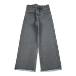 Dou Dou Jeans Modello A Palazzo tinta unita Grigio per Bambina DX6P50XX GRIGIO DOU DOU 