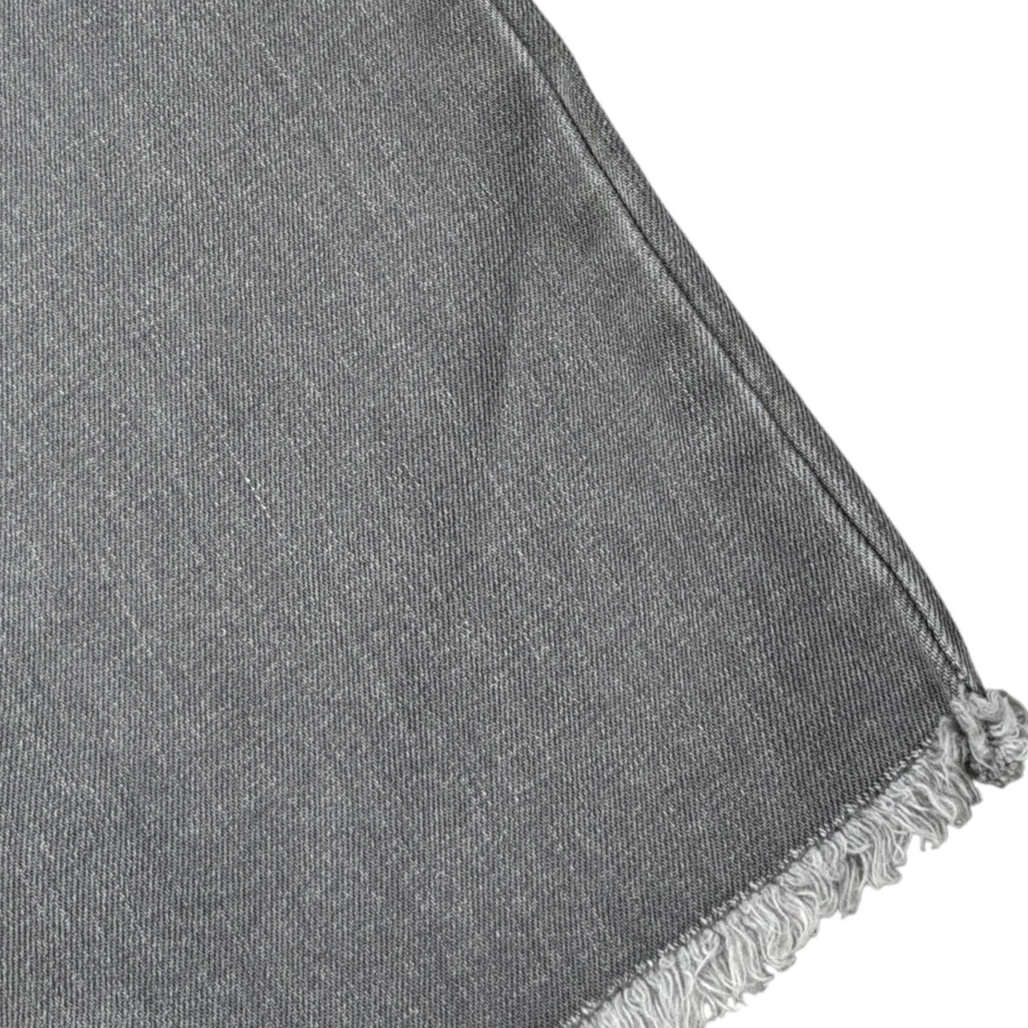 Dou Dou Jeans Modello A Palazzo tinta unita Grigio per Bambina DX6P50XX GRIGIO DOU DOU 