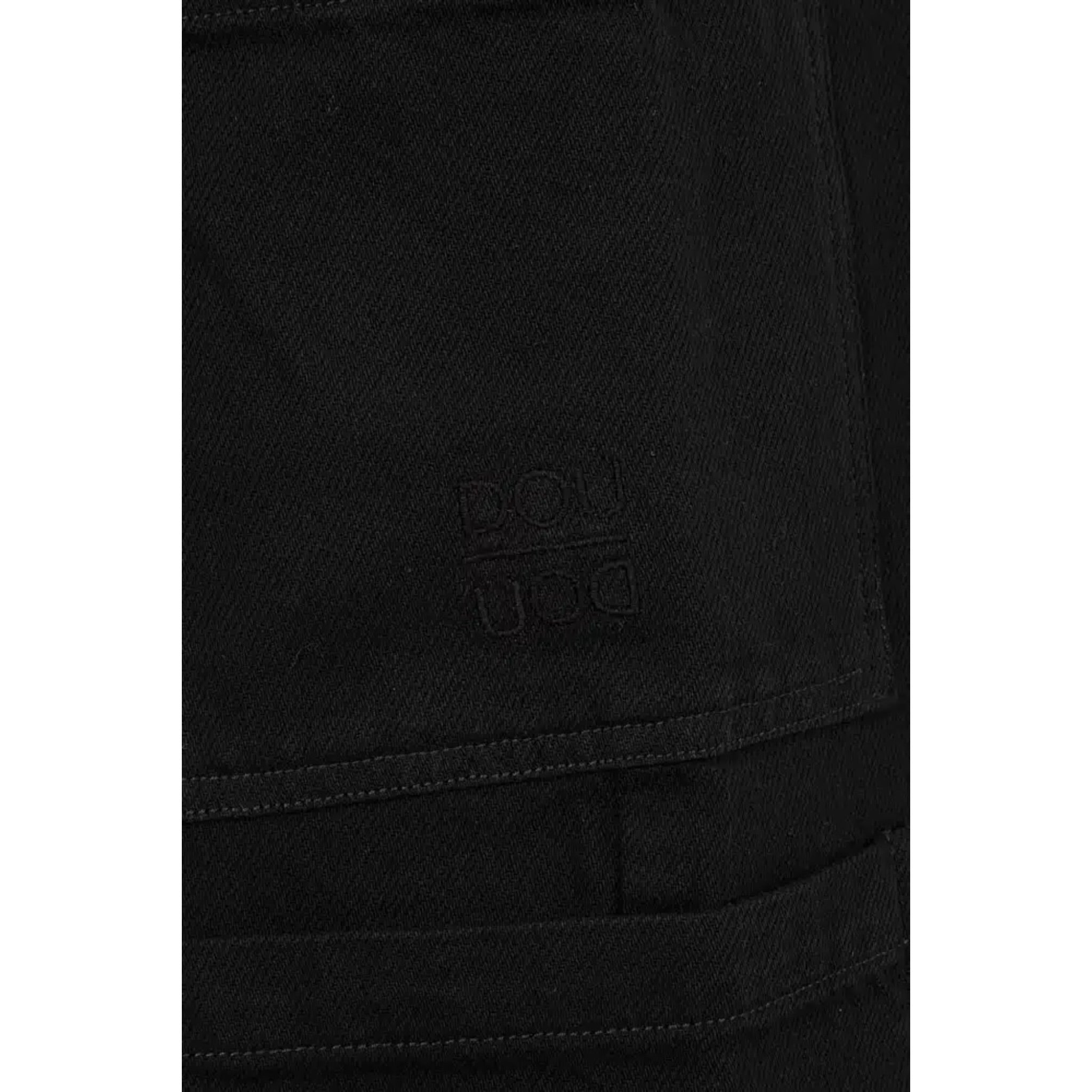 Dou Dou Pantalone tinta unita con Elastico In Vita Nero per Bambino DX6P70 NERO DOU DOU 