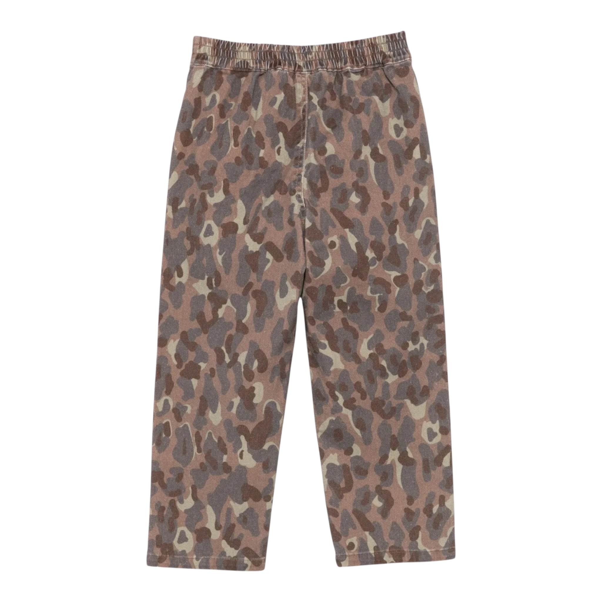 Dou Dou Pantalone Stampa Fantasia con Elastico In Vita Marrone per Bambina DX6Q70XXX MARRONE DOU DOU 