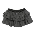 Dou Dou Gonna Tinta Unit con Balze Grigio per Bambina DX7A21 GRIGIO DOU DOU 