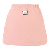 Dou Dou Gonna tinta unita con Logo Rosa per Bambina DX7A61 ROSA DOU DOU 