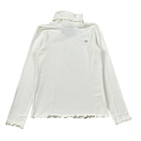 Dou Dou Shirt Collo Alto tinta unita Panna per Bambina DX8A30X PANNA DOU DOU 