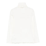 Dou Dou Shirt Collo Alto tinta unita Panna per Bambina DX8A30XX PANNA DOU DOU 