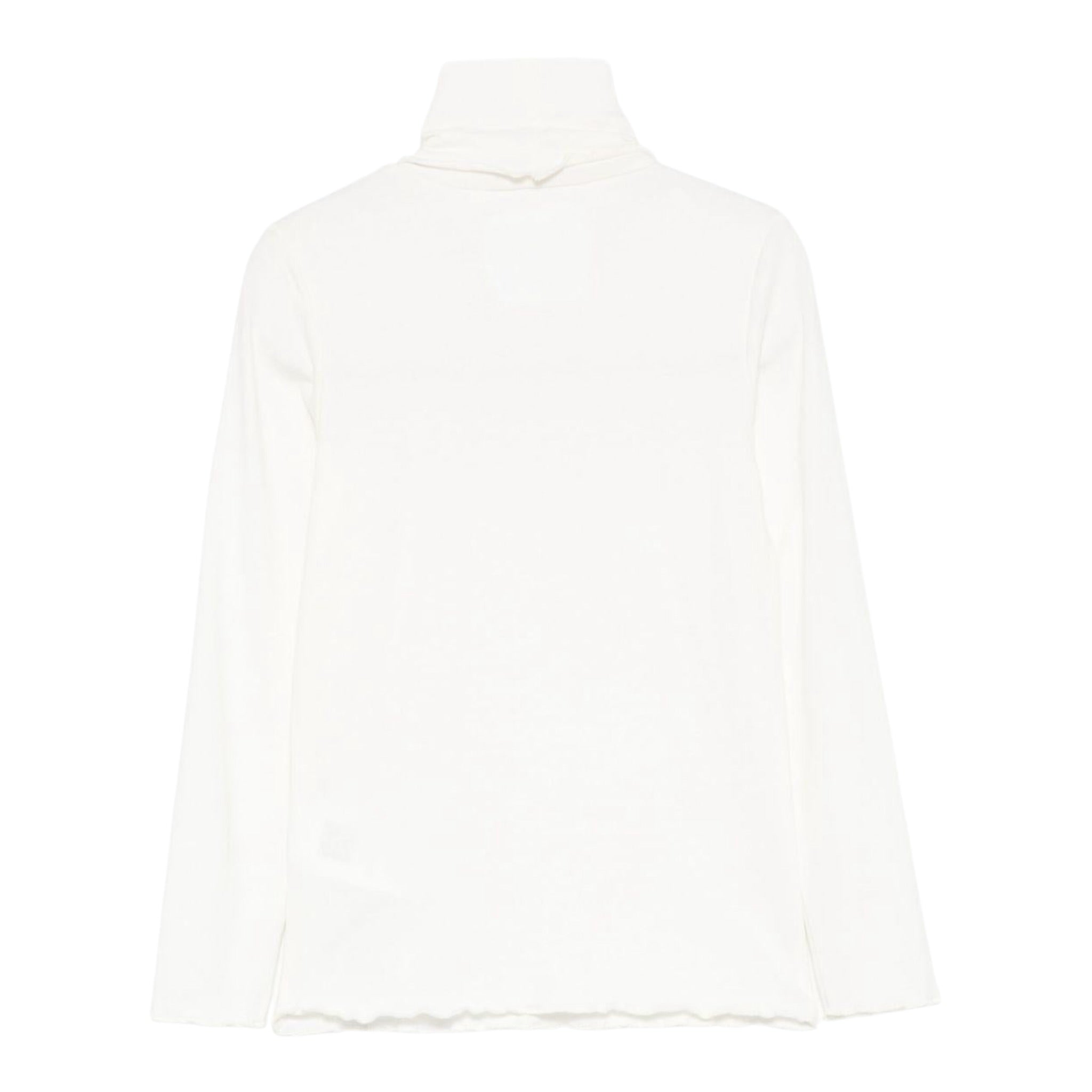 Dou Dou Shirt Collo Alto tinta unita Panna per Bambina DX8A30XX PANNA DOU DOU 