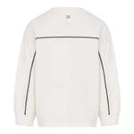 Dou Dou Shirt tinta unita con Stampa Bianco per Bambina DX8P10 BIANCO DOU DOU 