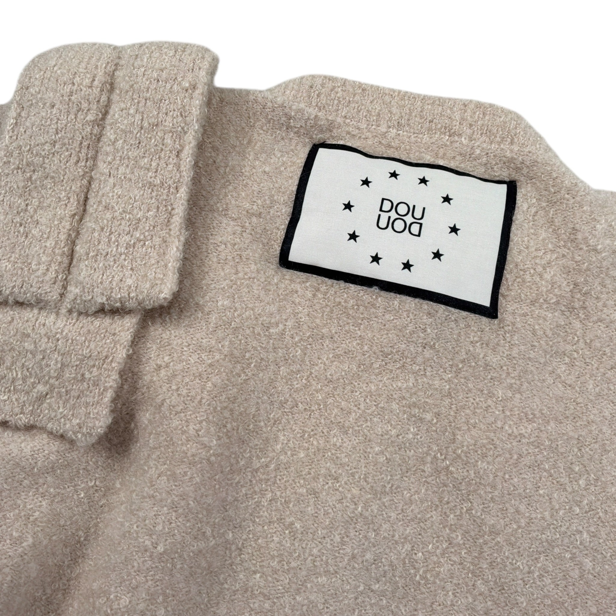 Dou Dou Cardigan tinta unita Beige per Bambina DX9A20 BEIGE DOU DOU 