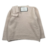 Dou Dou Maglia Girocollo tinta unita Beige per Bambina DX9A30 BEIGE DOU DOU 