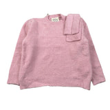 Dou Dou Maglia Girocollo tinta unita Rosa per Bambina DX9A60 ROSA DOU DOU 
